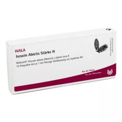 ISCUCIN abietis Starch H ampulas, 10X1 ml ISCUCIN abietis Starch H ampulas, 10X1 ml