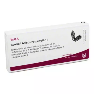 ISCUCIN abietis potences I sērijas ampulas, 10X1 ml ISCUCIN abietis potences I sērijas ampulas, 10X1 ml