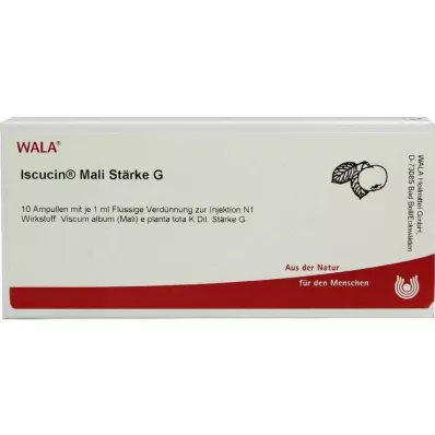 ISCUCIN Mali cietes G ampulas, 10X1 ml