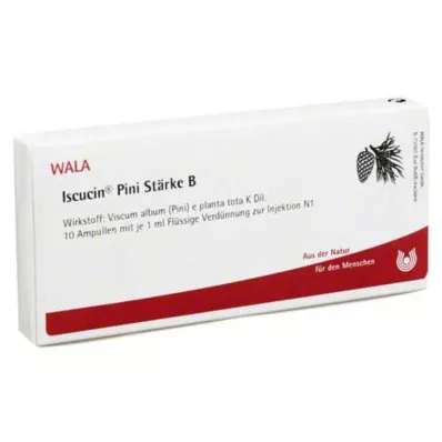 ISCUCIN pini cietes B ampulas, 10X1 ml