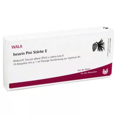 ISCUCIN pini Cietes E ampulas, 10X1 ml ISCUCIN pini Cietes E ampulas, 10X1 ml