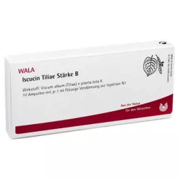 ISCUCIN tiliae cietes B ampulas, 10X1 ml
