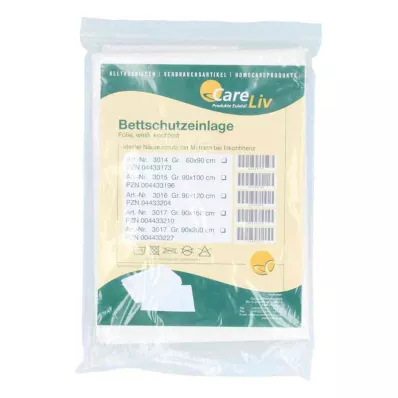 BETTSCHUTZEINLAGE Folija 60x90 cm balta, 1 gab
