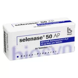 SELENASE 50 AP tabletes, 50 gab