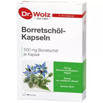 BORRETSCHÖL KAPSELN Dr. Wolz, 60 gab