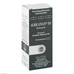 ALBICANSAN D 4 kapsulas, 20 gab