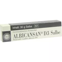 ALBICANSAN D 3 ziede, 30 g