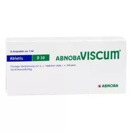 ABNOBAVISCUM Abietis D 30 ampulas, 8 gab