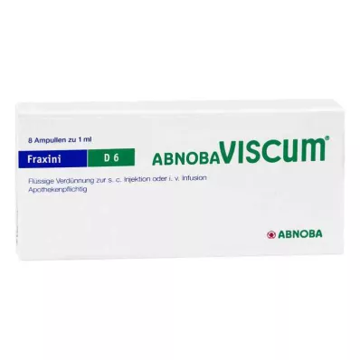 ABNOBAVISCUM Fraxini D 6 ampulas, 8 gab