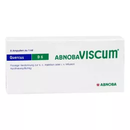 ABNOBAVISCUM Quercus D 6 ampulas, 8 gab