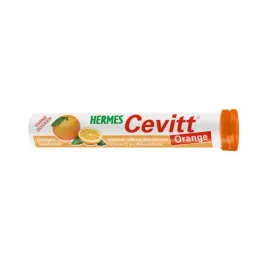 HERMES Cevitt apelsīnu putojošās tabletes, 20 gab