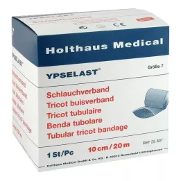 SCHLAUCHVERBAND Ypselast 7 izmērs 20 m balta, 1 gab
