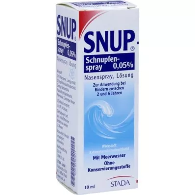 SNUP Aukstuma aerosols 0,05% deguna aerosols, 10 ml