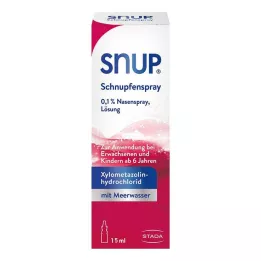 SNUP Aukstuma aerosols 0,1% deguna aerosols, 15 ml