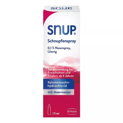 SNUP Aukstuma aerosols 0,1% deguna aerosols, 15 ml