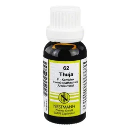 THUJA F komplekss Nr. 62 atšķaidījums, 20 ml