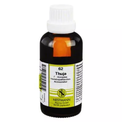 THUJA F komplekss Nr. 62 atšķaidījums, 50 ml