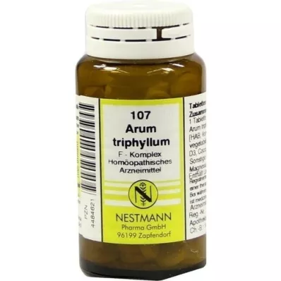 ARUM TRIPHYLLUM F Complex Nr.107 Tabletes, 120 kapsulas