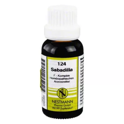 SABADILLA F komplekss Nr. 124 atšķaidījums, 20 ml SABADILLA F komplekss Nr. 124 atšķaidījums, 20 ml