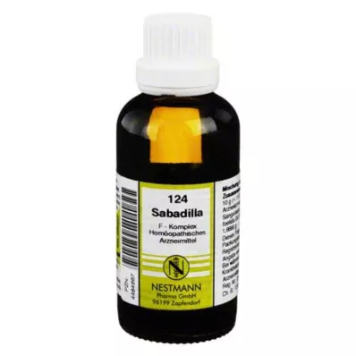 SABADILLA F komplekss Nr. 124, atšķaidījums, 50 ml