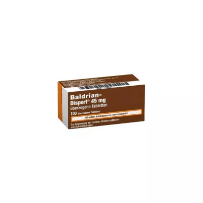BALDRIAN DISPERT 45 mg apvalkotās tabletes, 100 gab BALDRIAN DISPERT 45 mg apvalkotās tabletes, 100 gab