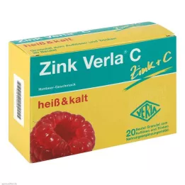 ZINK VERLA C granulas, 20 gab