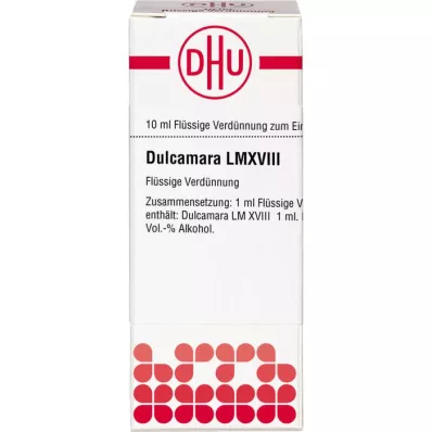 DULCAMARA LM XVIII Atšķaidījums, 10 ml