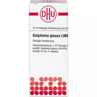 GALPHIMIA GLAUCA LM XVIII Atšķaidījums, 10 ml