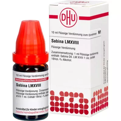 SABINA LM XVIII Atšķaidījums, 10 ml