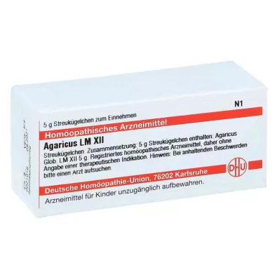 AGARICUS LM XII Globules, 5 g AGARICUS LM XII Globules, 5 g