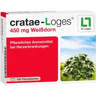 CRATAE-LOGES 450 mg apvalkotās tabletes, 100 gab