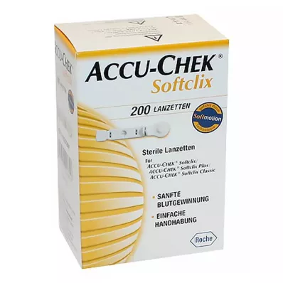 ACCU-CHEK Softclix lancetes, 200 gab ACCU-CHEK Softclix lancetes, 200 gab