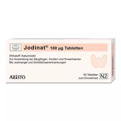 JODINAT 100 μg tabletes, 50 gab JODINAT 100 μg tabletes, 50 gab