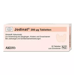 JODINAT 200 µg tabletes, 50 gab
