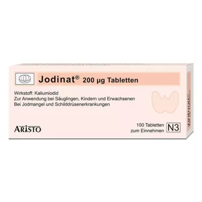 JODINAT 200 μg tabletes, 100 gab