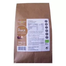 MACA 100% tīrs organiskais pulveris, 500 g