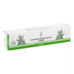 BIOCHEMIE 10 Natrium sulfuricum D 6 krēms, 100 ml