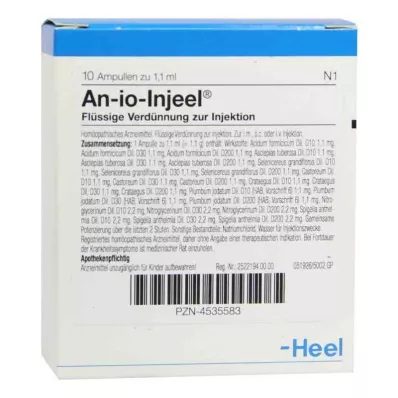 AN-IO Injeel ampulas, 10 gab