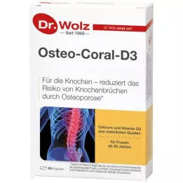 OSTEO CORAL D3 Dr.Wolz kapsulas, 60 kapsulas