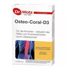 OSTEO CORAL D3 Dr.Wolz kapsulas, 60 kapsulas