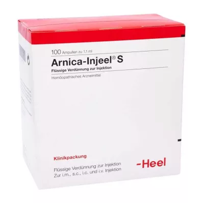 ARNICA INJEEL S ampulas, 100 gab
