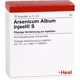 ARSENICUM ALBUM INJEEL S Ampulas, 10 gab