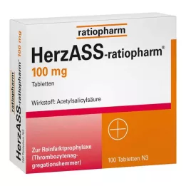 HERZASS-ratiopharm 100 mg tabletes, 100 gab