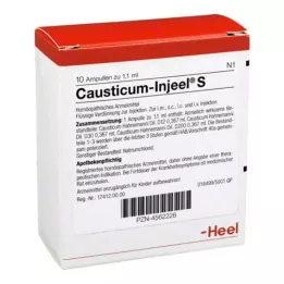 CAUSTICUM INJEEL S Ampulas, 10 gab