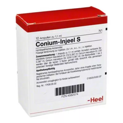 CONIUM INJEEL S Ampulas, 10 gab CONIUM INJEEL S Ampulas, 10 gab