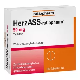 HERZASS-ratiopharm 50 mg tabletes, 100 gab