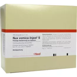 NUX VOMICA INJEEL S ampulas, 100 gab