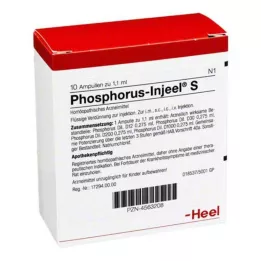PHOSPHORUS INJEEL S Ampulas, 10 gab