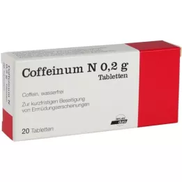 COFFEINUM N 0,2 g tabletes, 20 gab