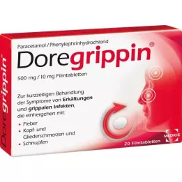 DOREGRIPPIN Tabletes, 20 gab